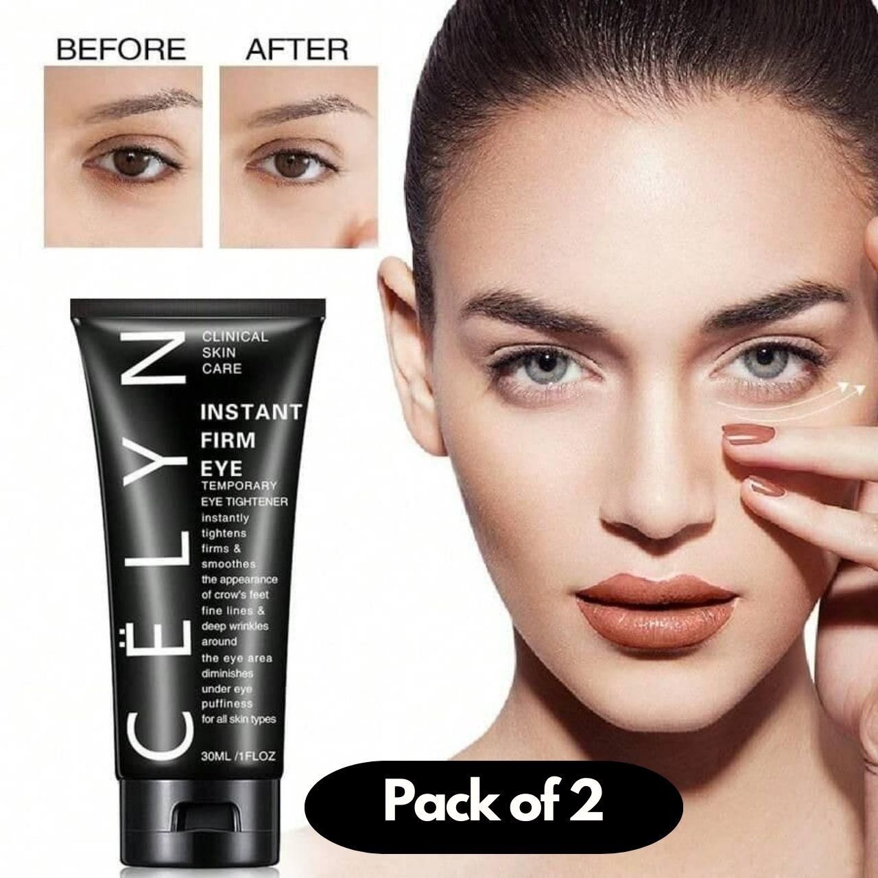 Instant Firmx Eye Bag Cream - Tightening & Anti-Fine Lines (Pack of 2, 30ML)